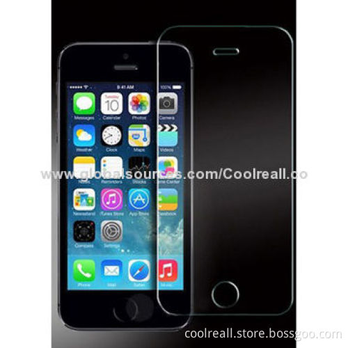 Mobile Phone Tempered Glass Screen Protector for i5/5S, 0.15/0.2/0.33mm